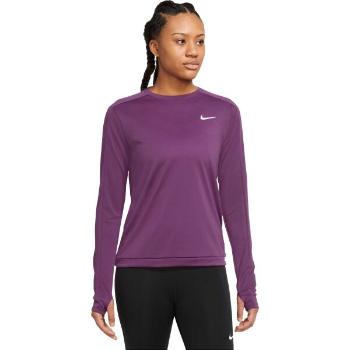 Nike NK DF PACER CREW Dámské běžecké tričko, fialová, velikost L
