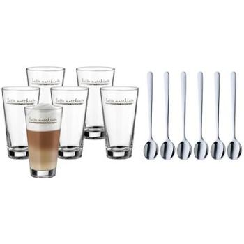 WMF 996269999 Set na Latte Macchiato, sklenice + lžičky 6ks (996269999)
