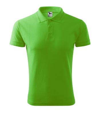 MALFINI Pánská polokošile Pique Polo - Apple green | S