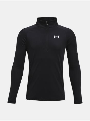 Tričko Under Armour UA Tech 2.0 1/2 Zip - černá