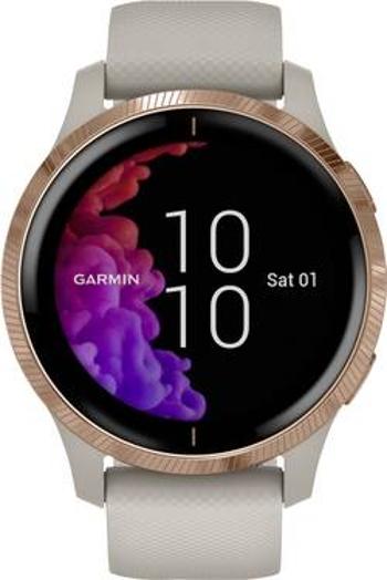 Chytré hodinky Garmin VENU Light Sand/Rose Gold