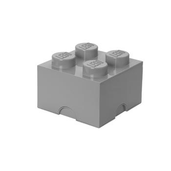 LEGO úložný box 4 – šedá