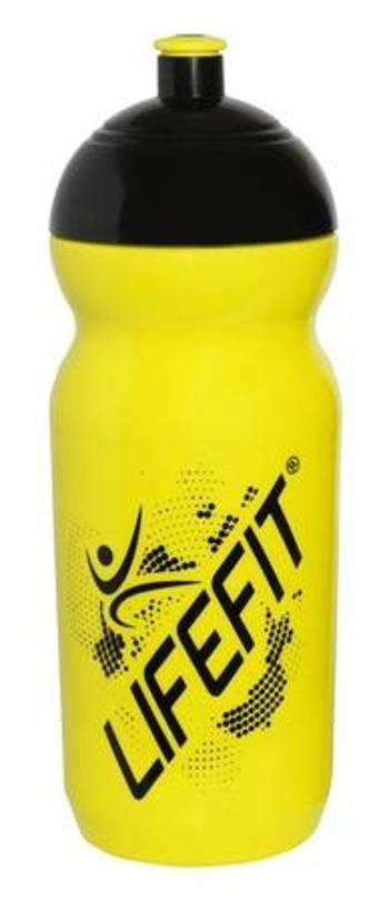 Cyklo láhev LIFEFIT G-600, 600ml, žlutá