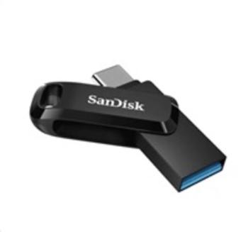 Flash USB Sandisk Ultra Dual Drive Go 256GB USB-C - černý, SDDDC3-256G-G46