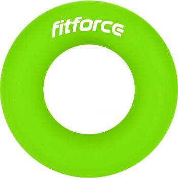 Fitforce RINGGRIP M Posilovací kolečko, reflexní neon, velikost NS