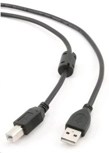 Gembird CCF-USB2-AMBM-6 USB 2.0 kabel A-B 1,8m, černý