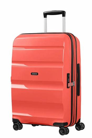 American Tourister Skořepinový cestovní kufr Bon Air DLX M EXP 66/73 l - světle oranžová