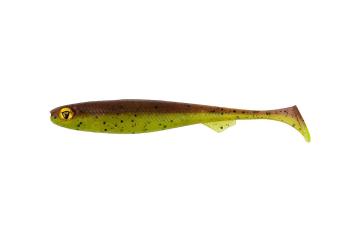 Fox Rage Gumová nástraha Slick Shad UV Green Pumpkin - 7cm