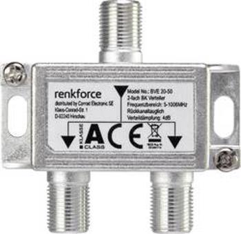 TV/SAT anténní rozbočovač Renkforce 2 výstupy