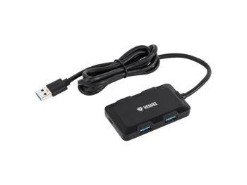 USB hub YENKEE YHB 4341BK