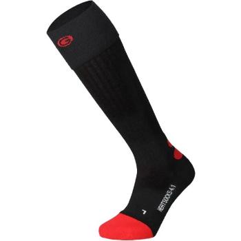 Lenz HEAT SOCK 4.1. TOE CAP Vyhřívané podkolenky, černá, velikost 39-41