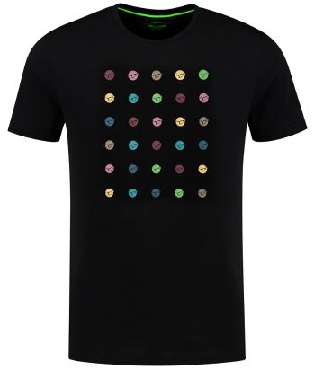 Korda tričko le dot tee black - xxl