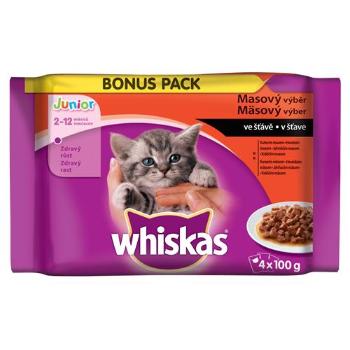 Whiskas  kapsa   JUNIOR - 4x100g - masový