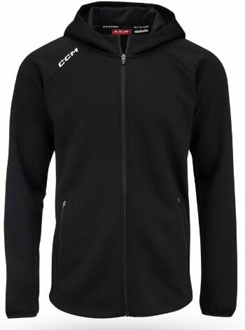 CCM Locker Room Full Zip Hoodie Black M