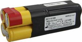 Akumulátor pro lékařské přístroje Akku Med Náhrada za originální akumulátor GP109-1400 9.6 V 1400 mAh