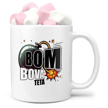 Hrnek Bombová teta (Náplň hrníčku: Marshmallow)