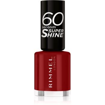 Rimmel 60 Seconds Super Shine lak na nehty odstín 713 Strawberry Fizz 8 ml