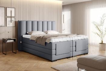 AMARETO boxspring postel 140x200 cm s elektrickým polohovaním