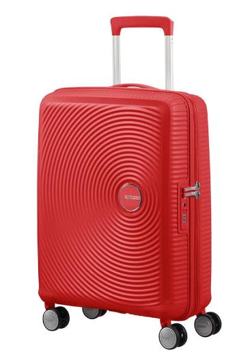 American Tourister Cestovní kufr Soundbox Spinner EXP 97/110 l - červená