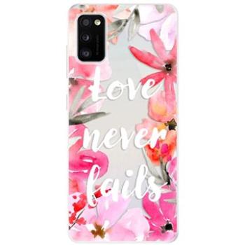 iSaprio Love Never Fails pro Samsung Galaxy A41 (lonev-TPU3_A41)