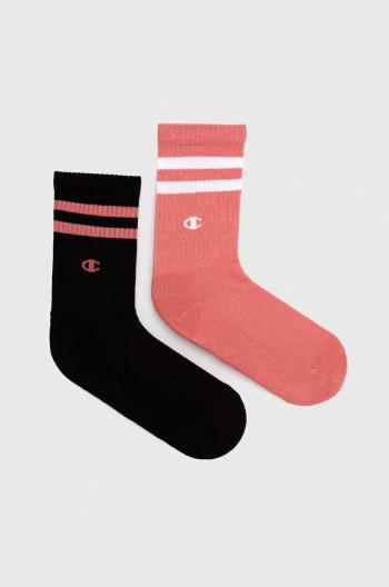 Ponožky Champion dámské, růžová barva