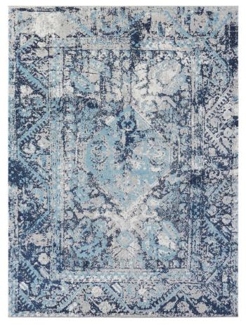 Nouristan - Hanse Home koberce  80x150 cm Kusový koberec Lugar 104088 Sky Blue - 80x150 cm Modrá