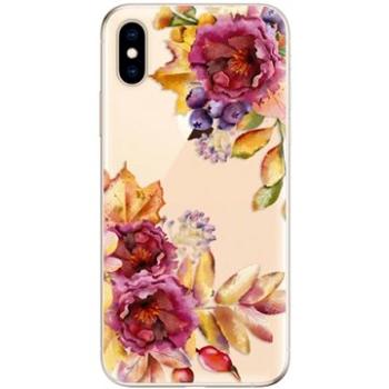 iSaprio Fall Flowers pro iPhone XS (falflow-TPU2_iXS)