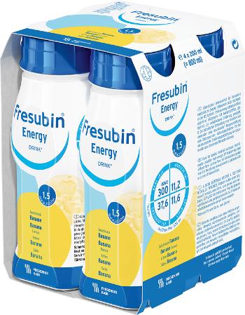 Fresubin Energy drink perorální roztok Banán 4 x 200 ml