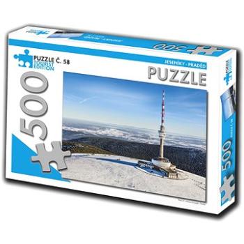 Tourist edition Puzzle Jeseníky, Praděd 500 dílků (č.58) (8594047727584)