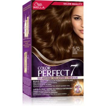 Wella Color Perfect Intense barva na vlasy odstín 5/0 Light Brown 1 ks