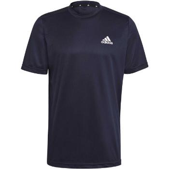 adidas PL T Pánské sportovní tričko, tmavě modrá, velikost XL