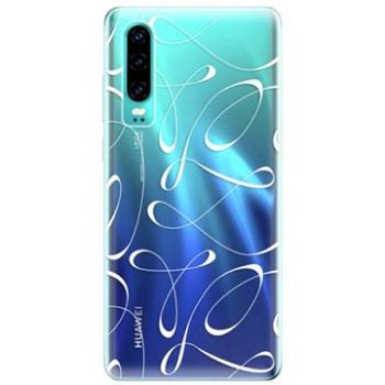 iSaprio Fancy - white pro Huawei P30 (fanwh-TPU-HonP30)