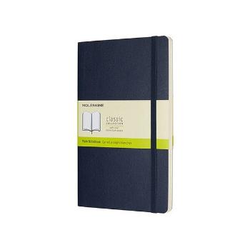 Zápisník Moleskine VÝBĚR BAREV - měkké desky - L, čistý 1331/11271 - Zápisník Moleskine - měkké desky modrý