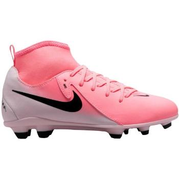 Nike JR PHANTOM LUNA II CLUB FG/MG Dětské kopačky, růžová, velikost 32