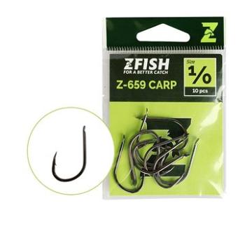 Zfish Carp Hooks Z-659 Velikost 4 10ks (8506156036228)