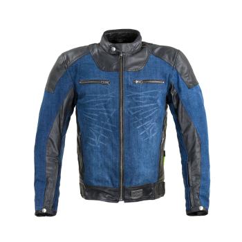 Moto bunda W-TEC Kareko  modrá  4XL