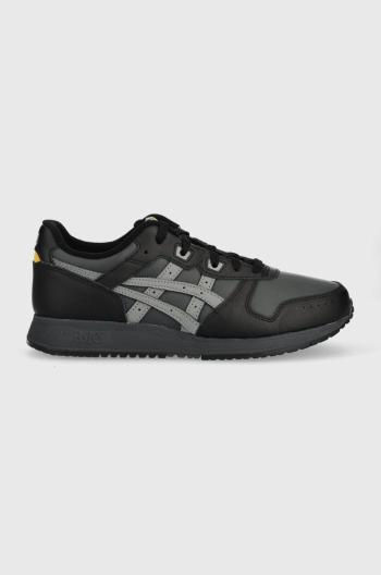 Kožené sneakers boty Asics černá barva