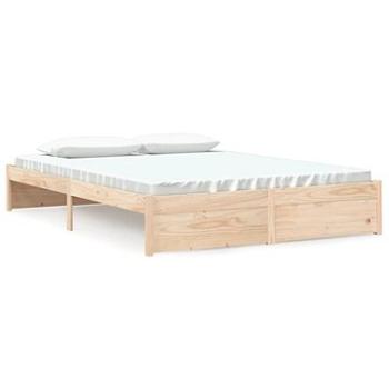 Rám postele masivní dřevo 160 × 200 cm, 814959 (814959)