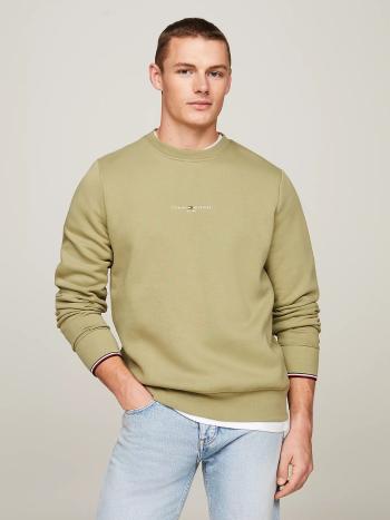 Tommy Hilfiger pánská zelená mikina - XL (L9F)