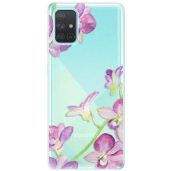 iSaprio Purple Orchid pro Samsung Galaxy A71 (puror-TPU3_A71)