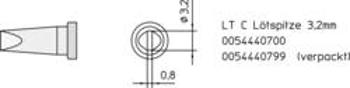 Pájecí hrot Weller LT-C, dlátový, rovný, 3,2 mm