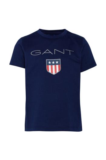 TRIČKO GANT D1. GANT SHIELD SS T-SHIRT modrá 98/104