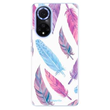 Odolné silikonové pouzdro iSaprio - Feather Pattern 10 - Huawei Nova 9