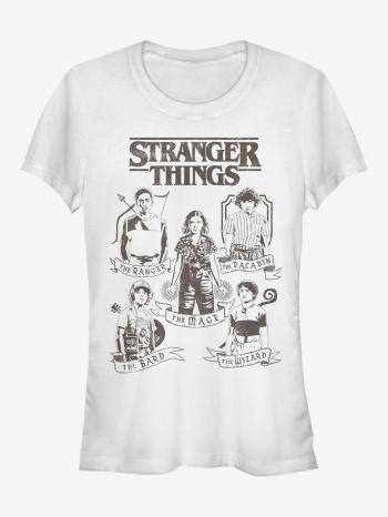 ZOOT.Fan Netflix DnD Stranger Things Triko Bílá