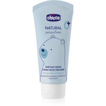 Chicco Natural Sensation Baby pleťový krém pro děti od narození 0+ 50 ml