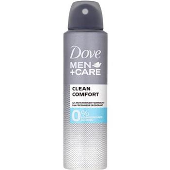 DOVE Alu-free Men + Care Clean Comfort  deodorant sprej 150 ml (8710447320686)