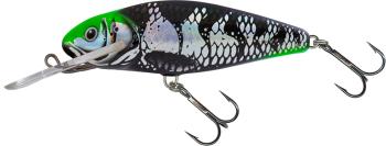 Salmo wobler perch deep runner holo dark green head - 8 cm