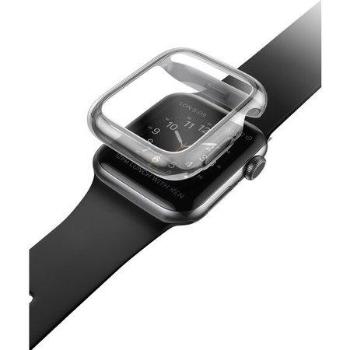 UNIQ pouzdro Garde Hybrid pro Apple Watch Series 4 44mm šedá UNIQ-44MM-GARSMK