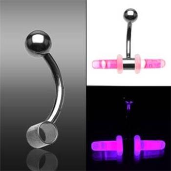 Šperky4U Piercing do pupíku pro svítící tyčku - BS01003