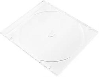 CD POUZDRO SLIM 1 CD/DVD/BLU-RAY PLAST transparentní (š x v x h) 141 x 5 x 123 mm Basetech